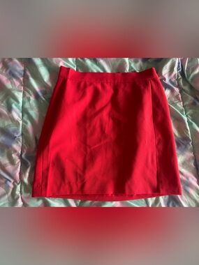 Women’s Classic Red mini skirt